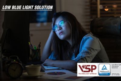 Tính năng Low Blue Light màn hình VSP và công nghệ kiểm soát ánh sáng xanh