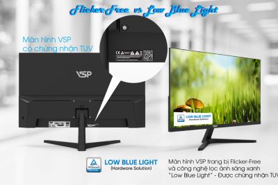 Flicker-Free là gì , công nghệ màn hình bảo vệ mắt cho người dùng của VSP