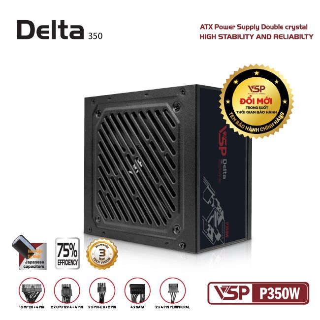Bộ nguồn VSP Delta P350W