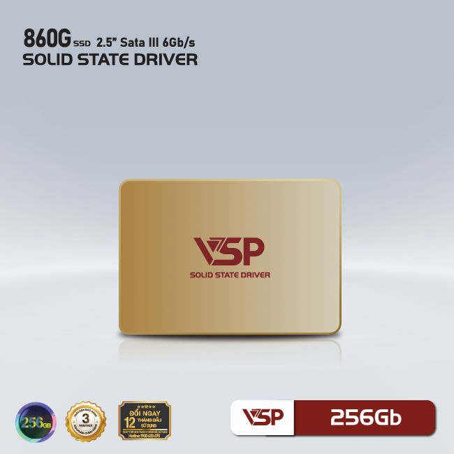 Ổ Cứng SSD VSP 860G 256GB Black