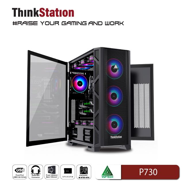 Vỏ Case Máy Tính VSPTECH ThinkStation P730