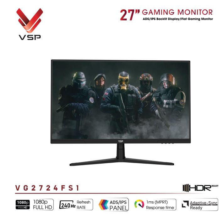 Màn hình Gaming VSP VG2724FS1 - 240Hz - 1ms