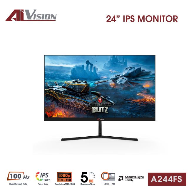 Màn hình văn phòng AiVision A244FS 24 Inch 100Hz