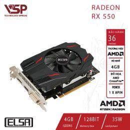 Card màn hình VGA Elsa RX550 4GB