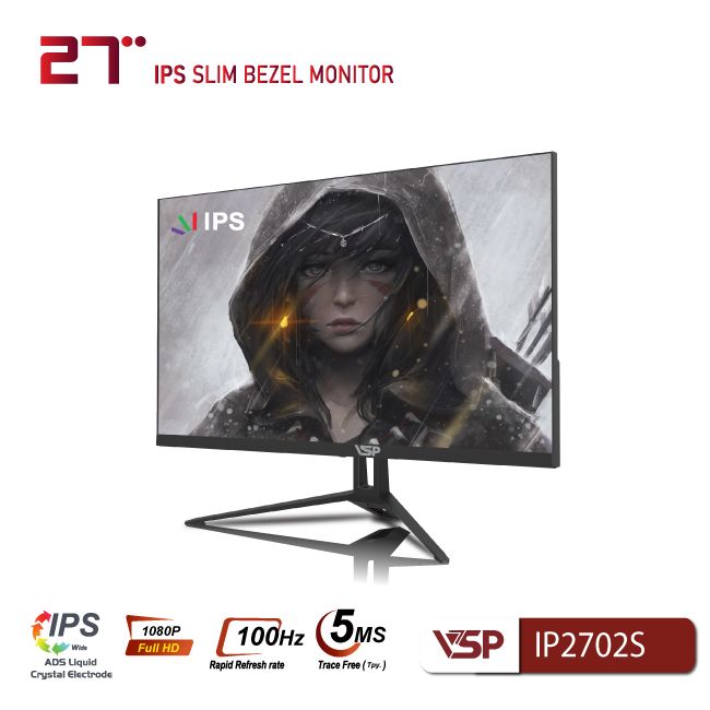 Màn hình VSP IPS Thinking 27inch tràn viền IP2702S