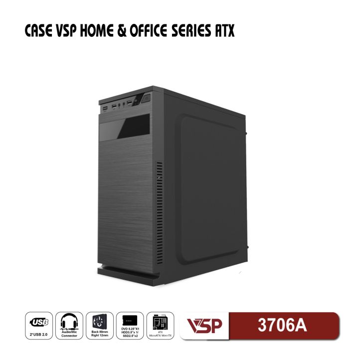 Vỏ Case máy tính VSP 3706A