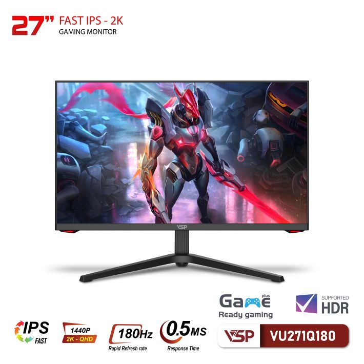 MÀN HÌNH VSP FAST IPS - VU271Q180 -2K - 180HZ - 0.5ms