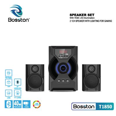Loa vi tính Bosston bluetooth 2.1 T1850-BT 