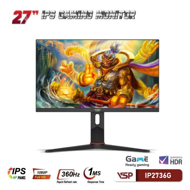 Màn hình IPS gaming VSP IP2736G - 360Hz
