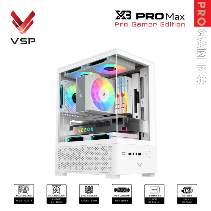 Vỏ Case X3 PRO MAX White